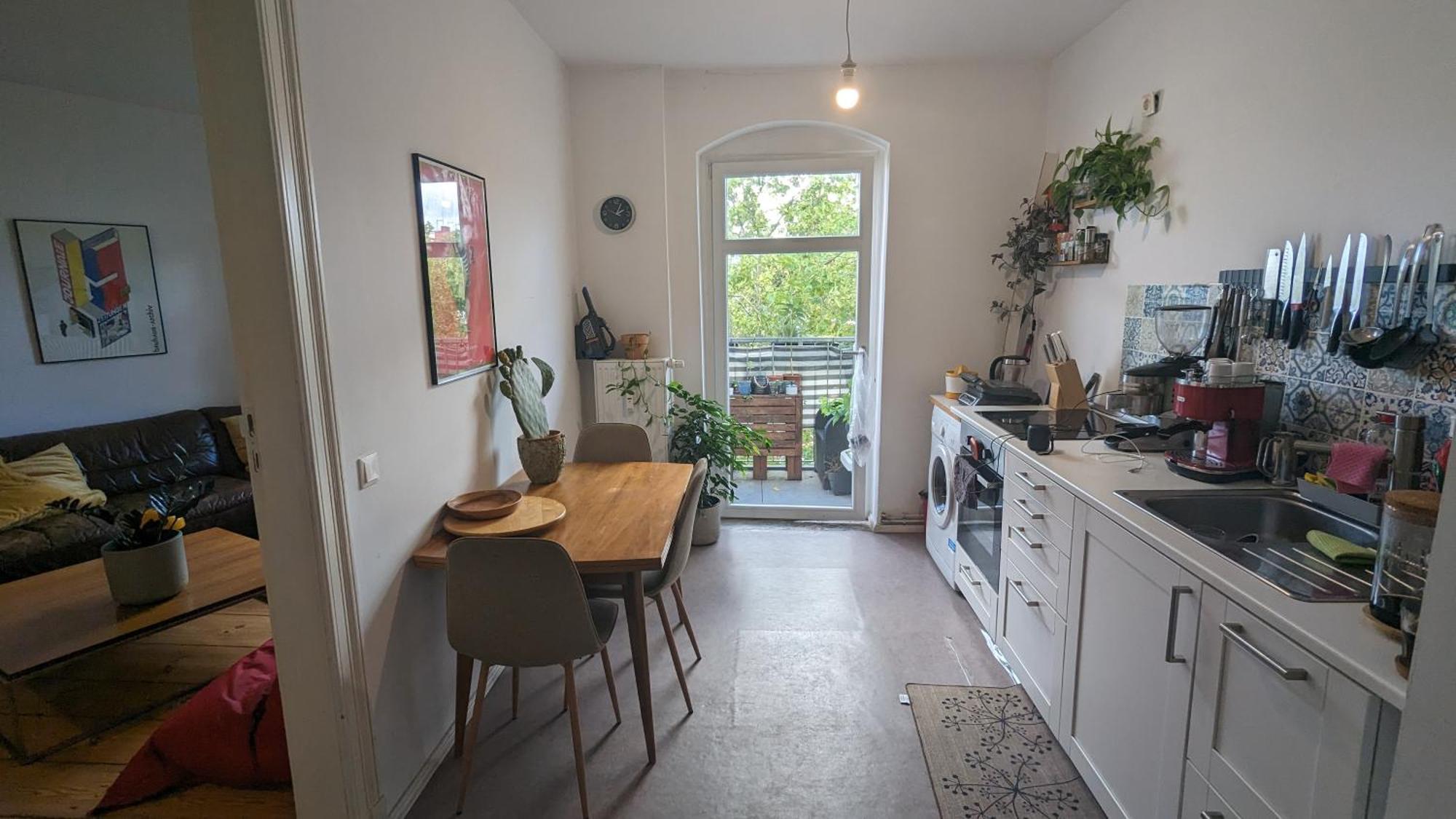 Ferienwohnung Cosy Flat In Berlin'S Trendy Area Exterior foto
